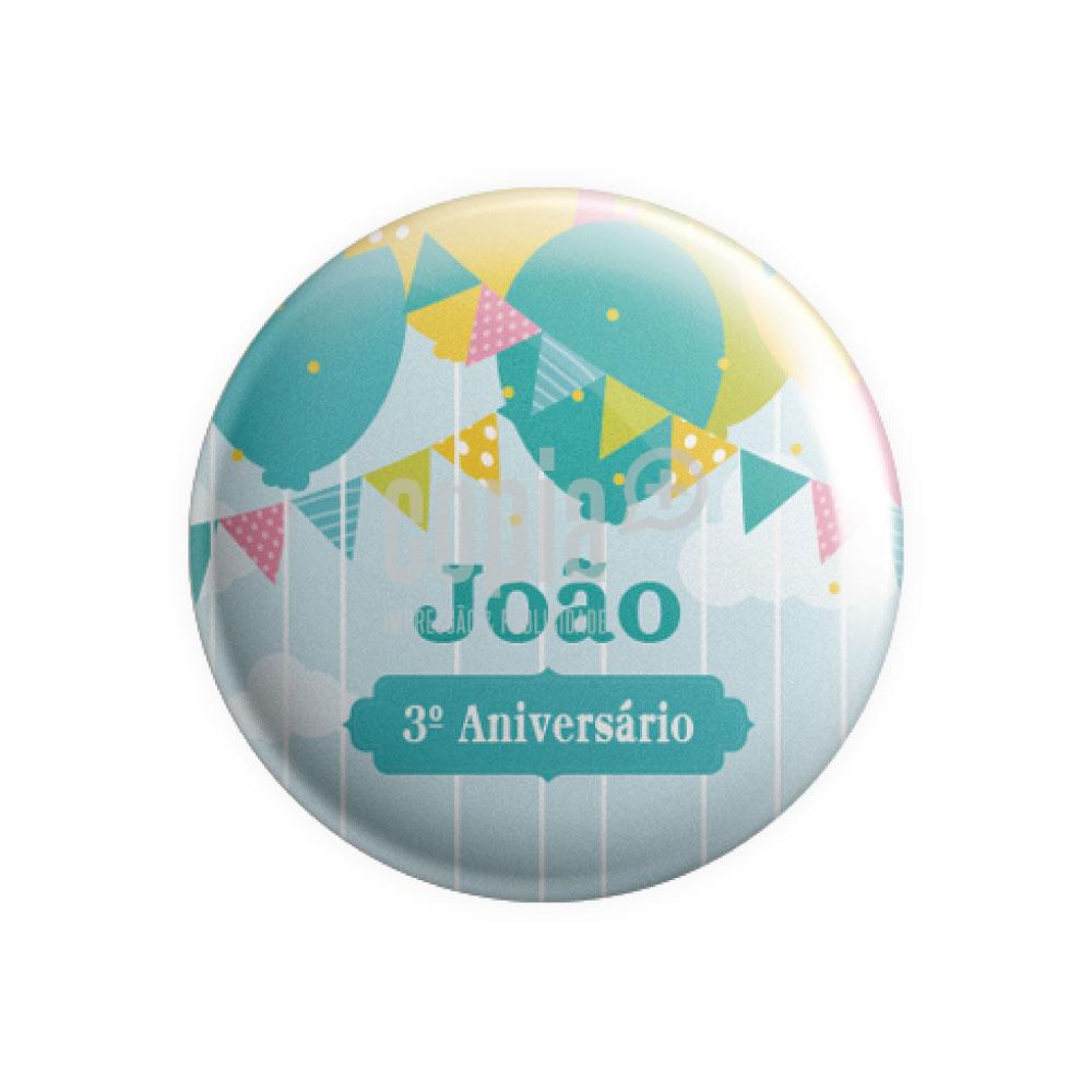 crachá aniversário modelo2