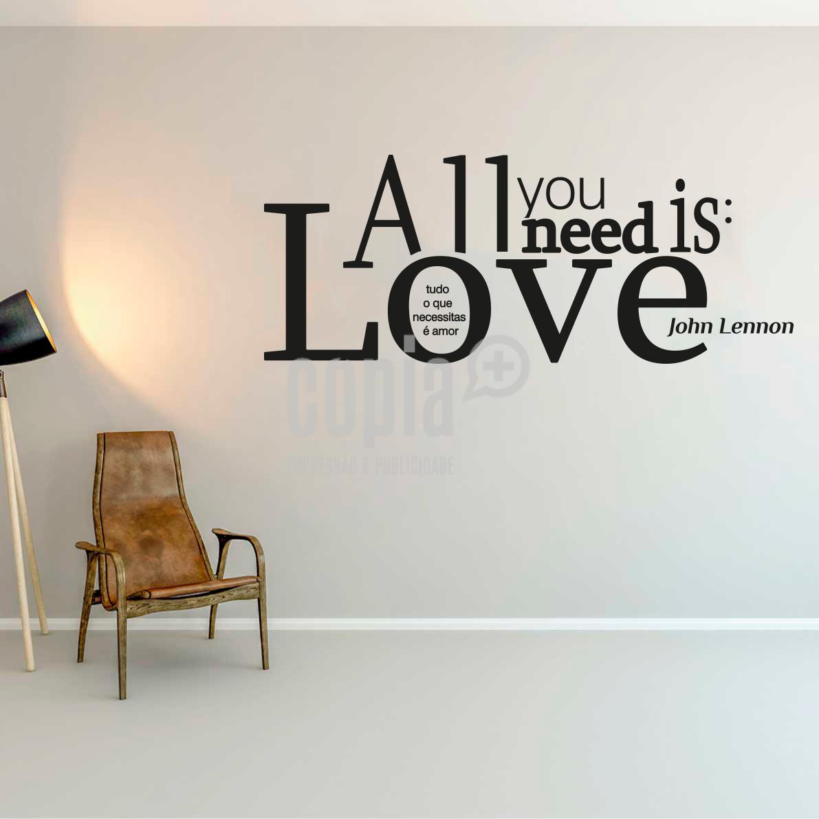 Wall Letter - All you need is love