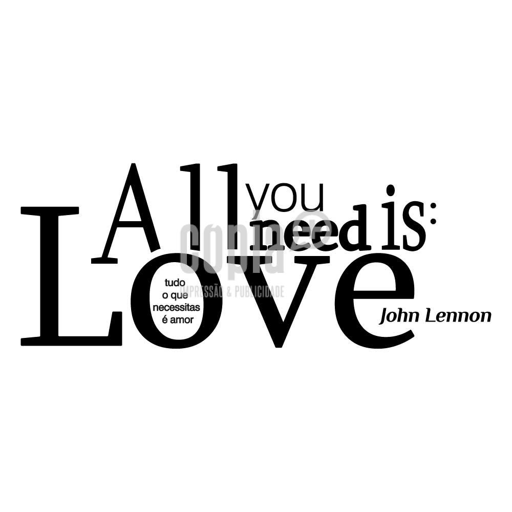 Wall Letter - All you need is love - Image 2
