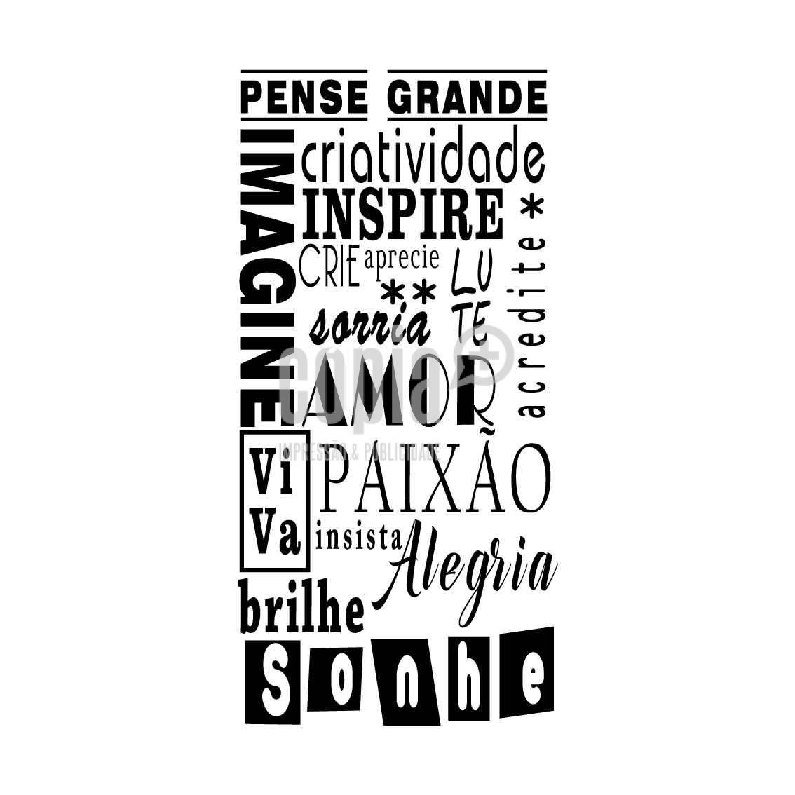 Wall Letter - Pense Grande - Image 2