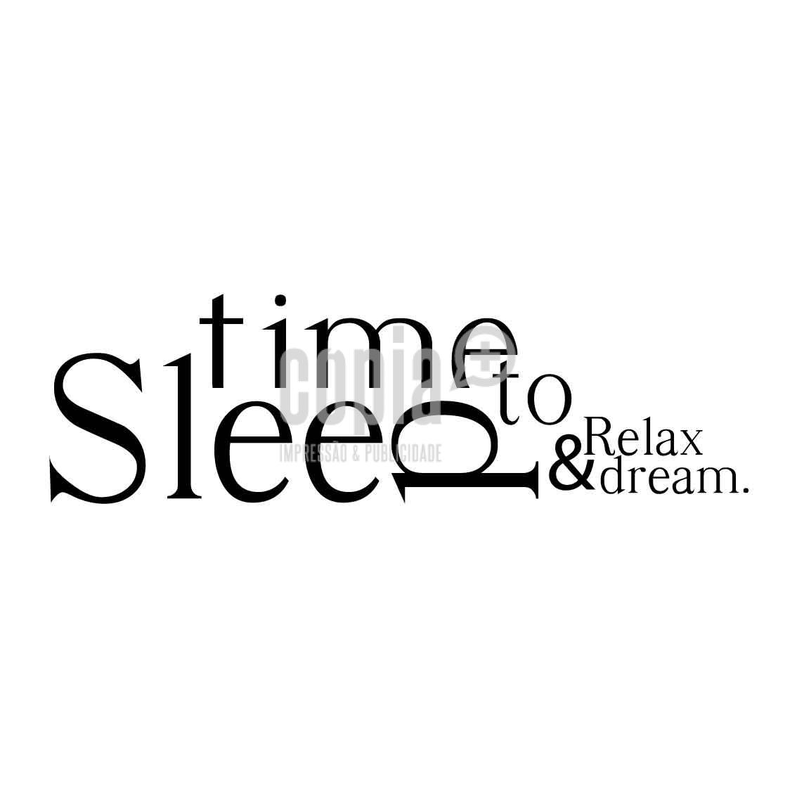 Wall Letter - Time to sleep, relax and dream - Image 2