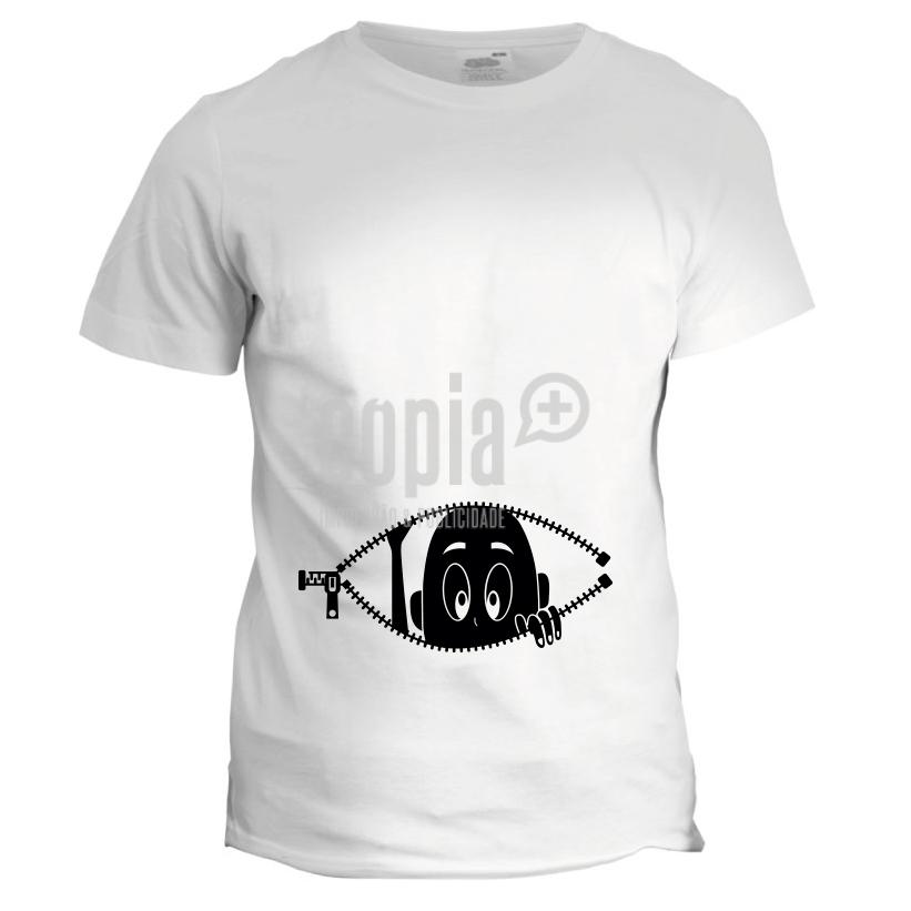 T-shirt - Bebé a espreitar