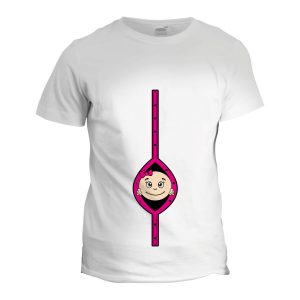 t-shirt bebé a espreitar menina cópia+ viana do castelo mod.110