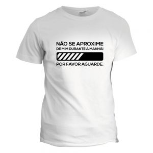 t-shirt não se aproxime de mim durante a manhã mod.112