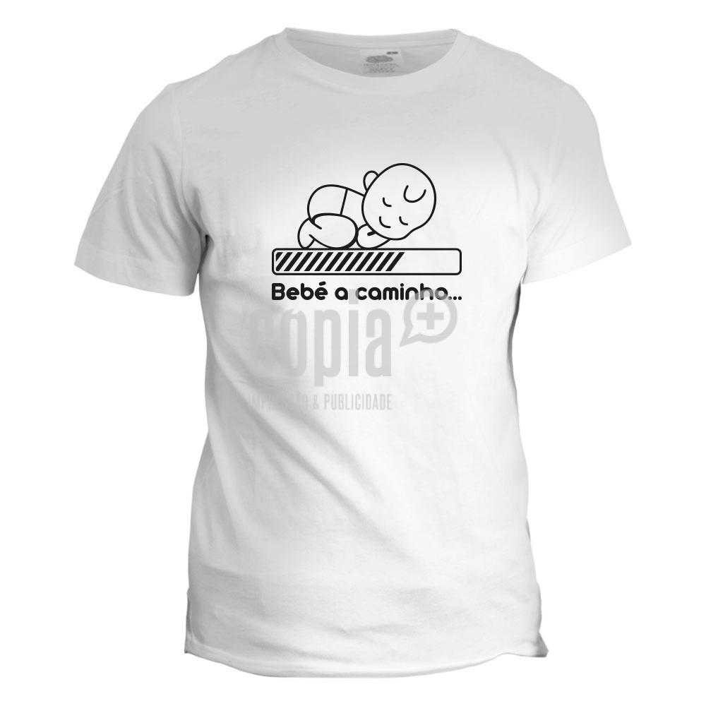 T-shirt - Bebé a caminho