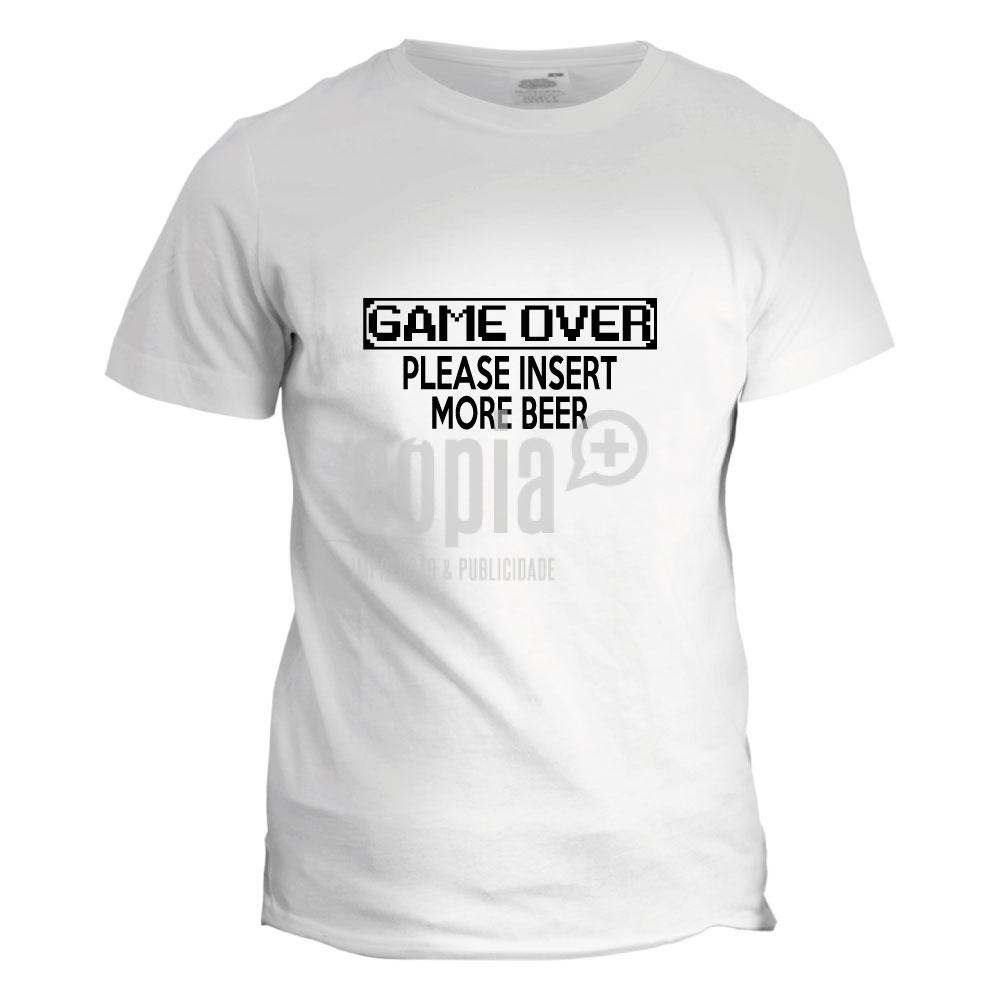 t-shirt game over please insert more beer mod.118