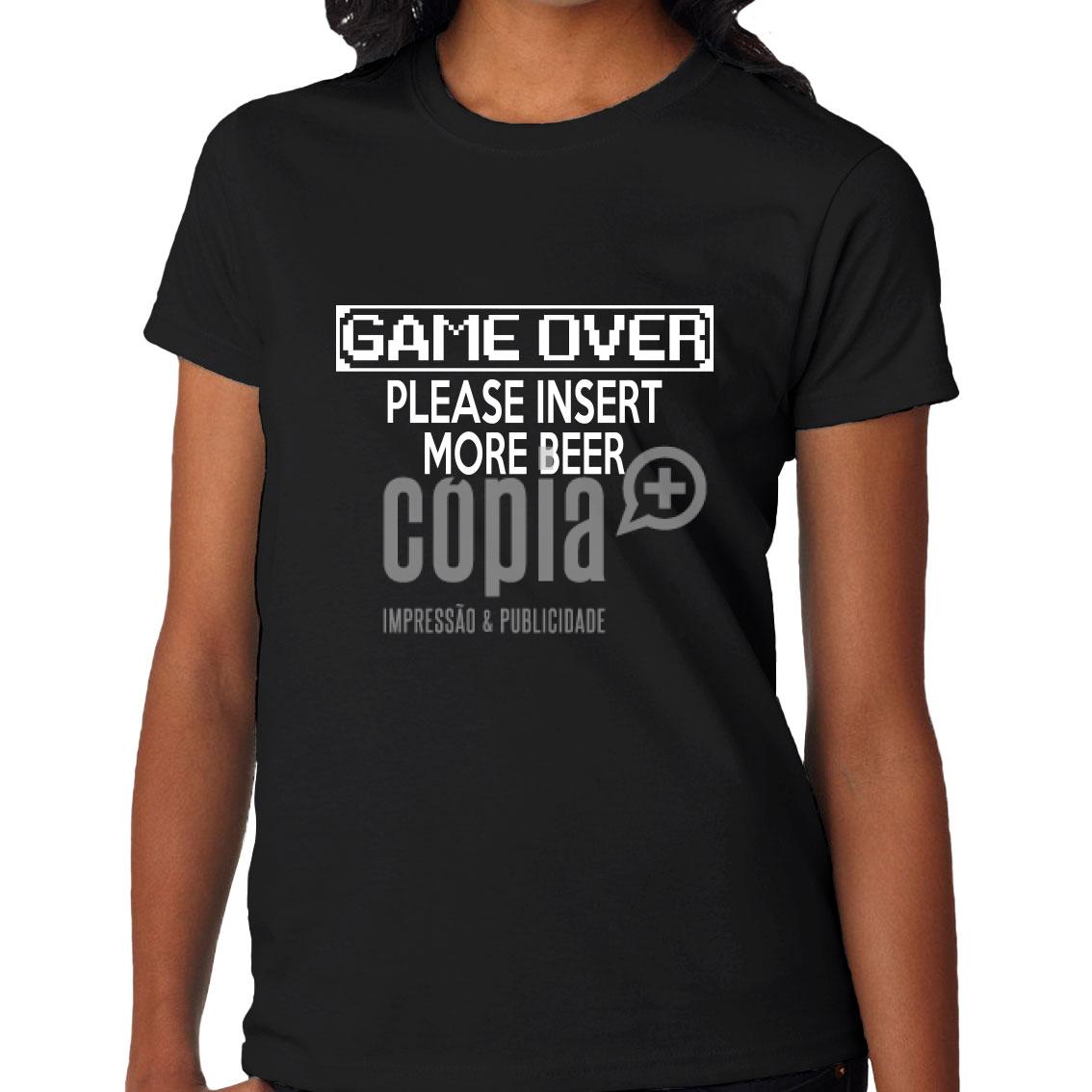 t-shirt game over please insert more beer mod.118