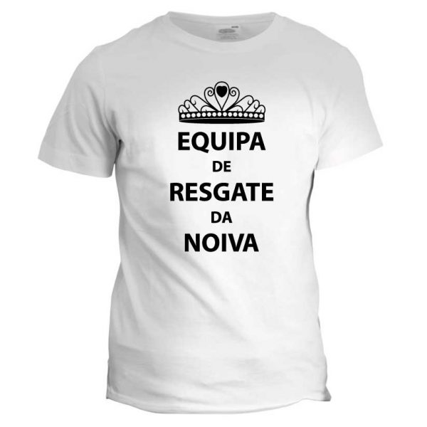 equipa de resgate da noiva despedida solteira cópia+ tshirt mod19