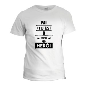 t-shirt pai és o meu herói mod.61