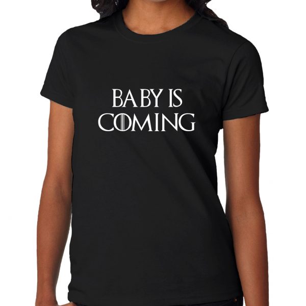 t-shirt baby is coming game of thrones mod.75