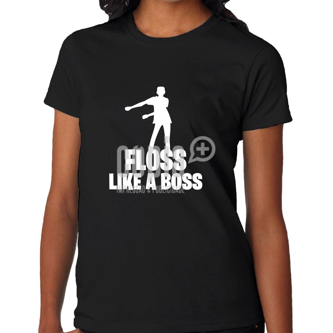 t-shirt floss like a boss fortnite cópia+ mod.77