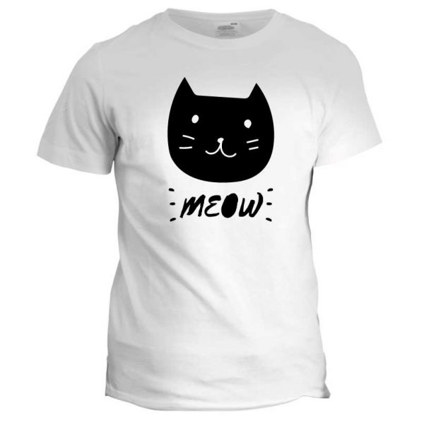 tshirt meow cat gato copiamais viana do castelo