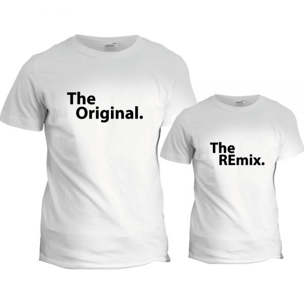 conjunto tshirts the original the remix cópia+ mod96