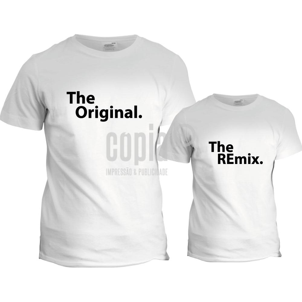 conjunto tshirts the original the remix cópia+ mod96