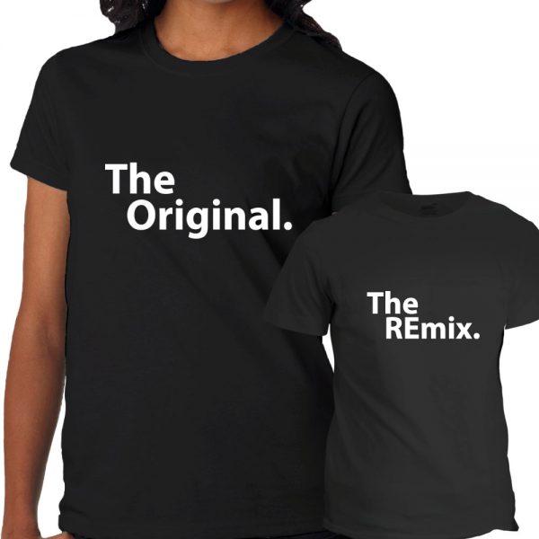 conjunto tshirts the original the remix cópia+ mod96