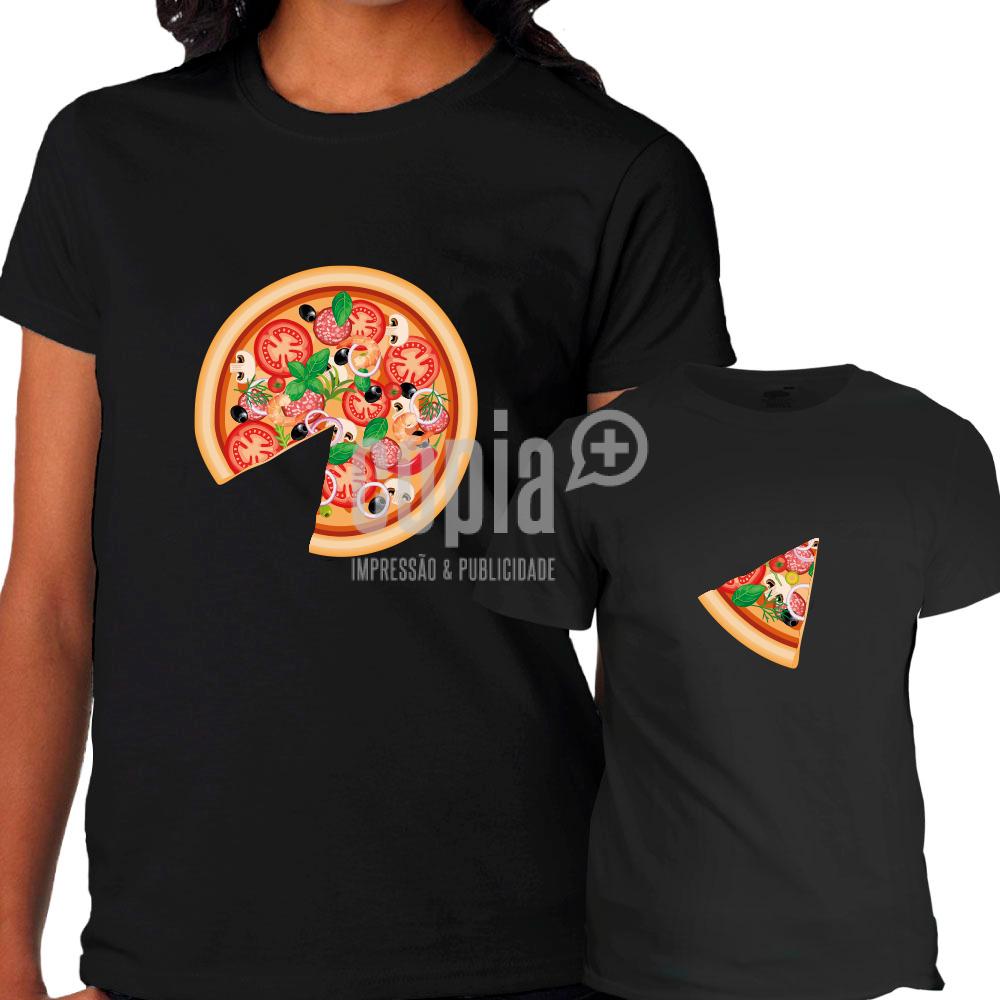 Conjunto t-shirts Pizza / Fatia de Pizza - Image 2