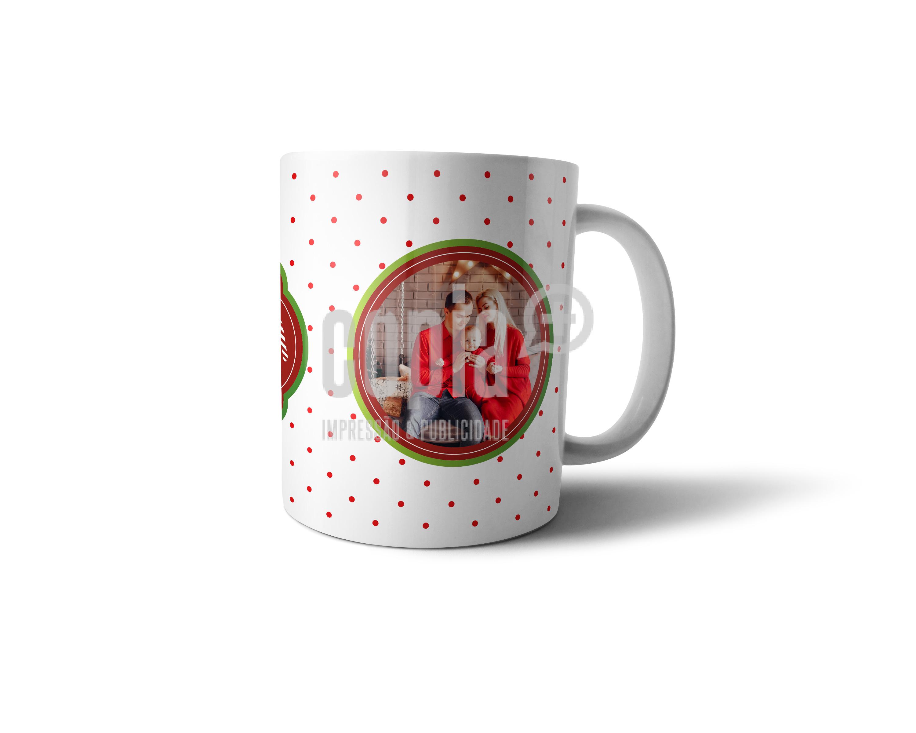 Caneca mod69 natal feliz natal cópia+ viana do castelo impressão presente