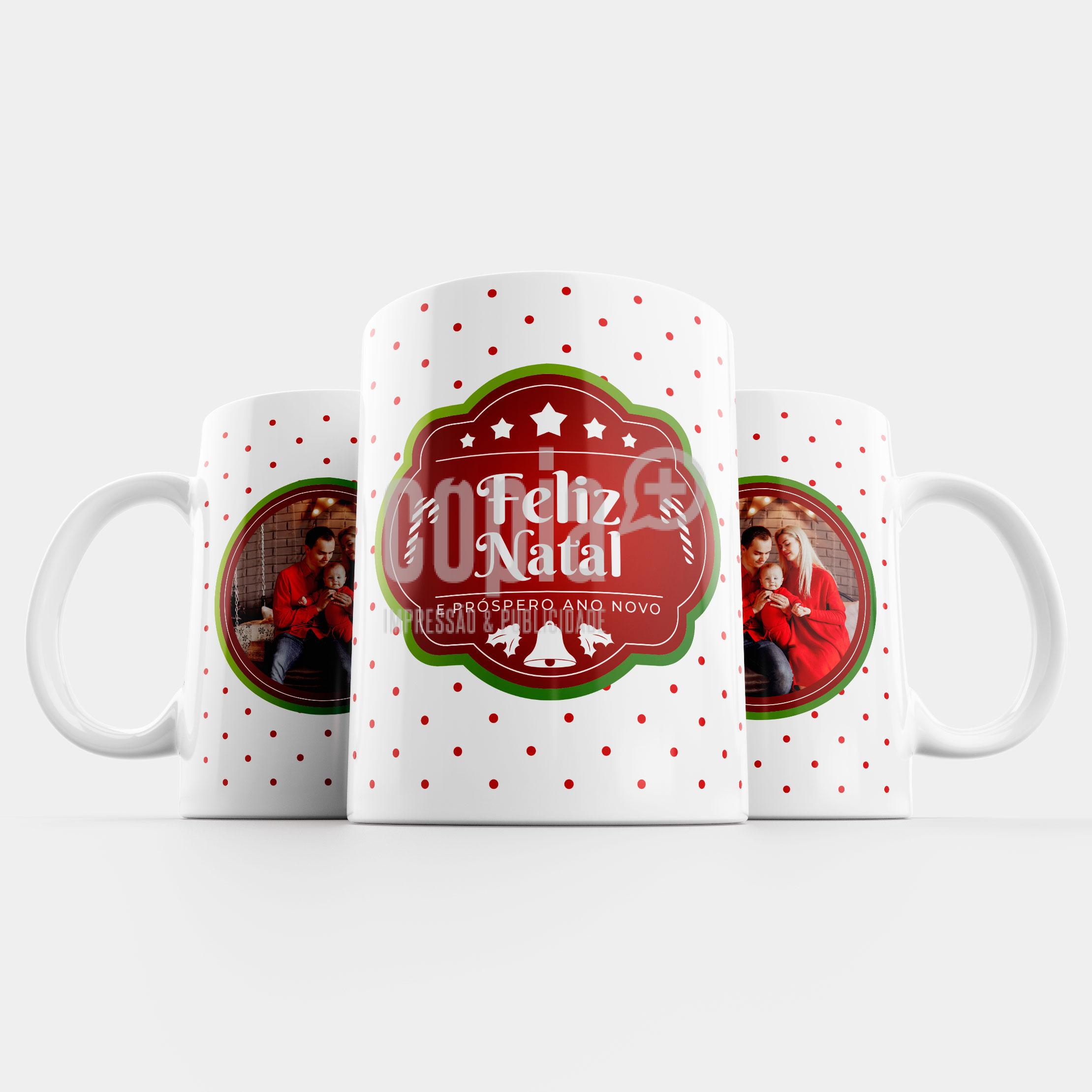 Caneca mod69 natal feliz natal cópia+ viana do castelo impressão presente