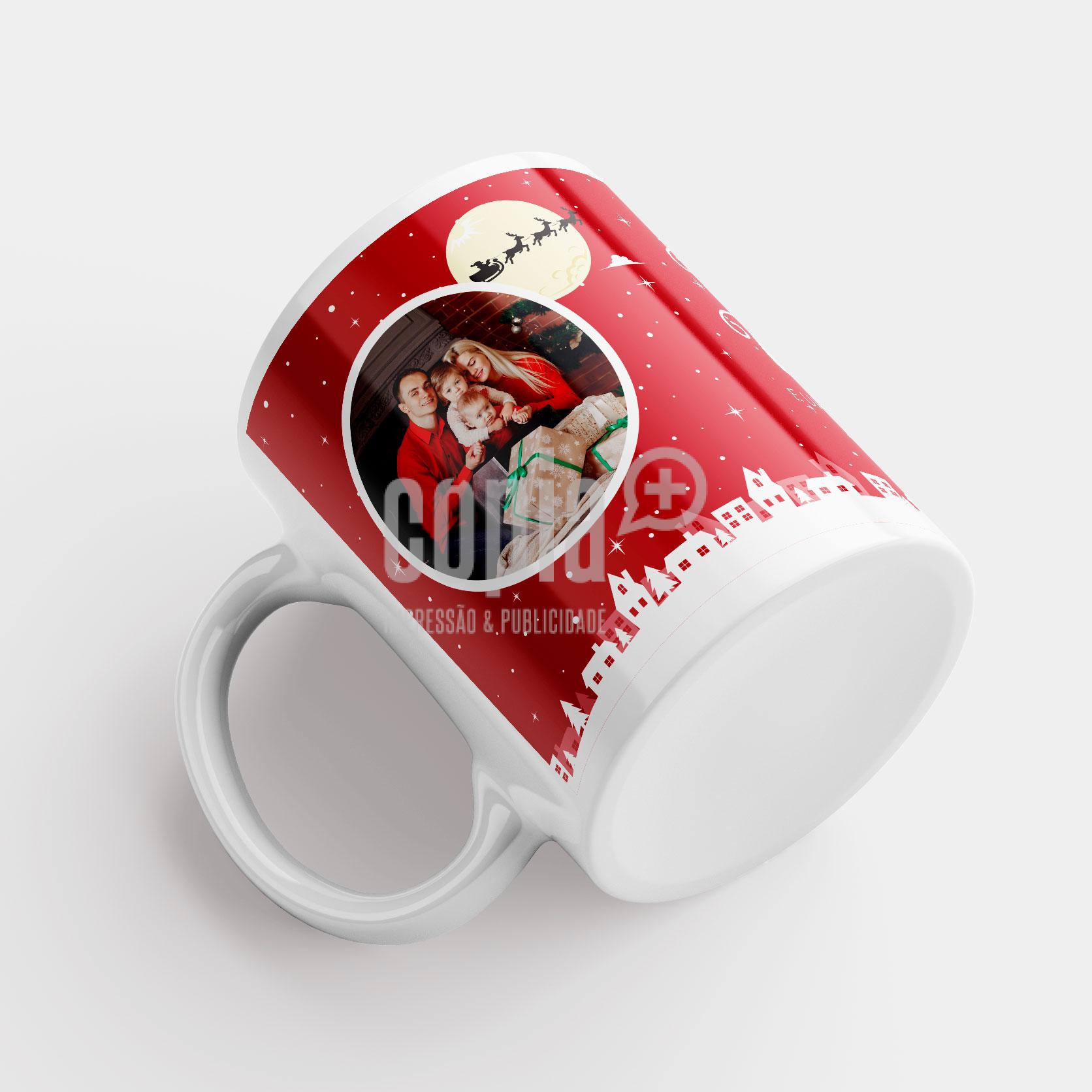 Caneca feliz natal cópaiamais viana do castelo mod71