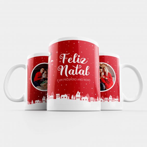 Caneca feliz natal cópaiamais viana do castelo mod71