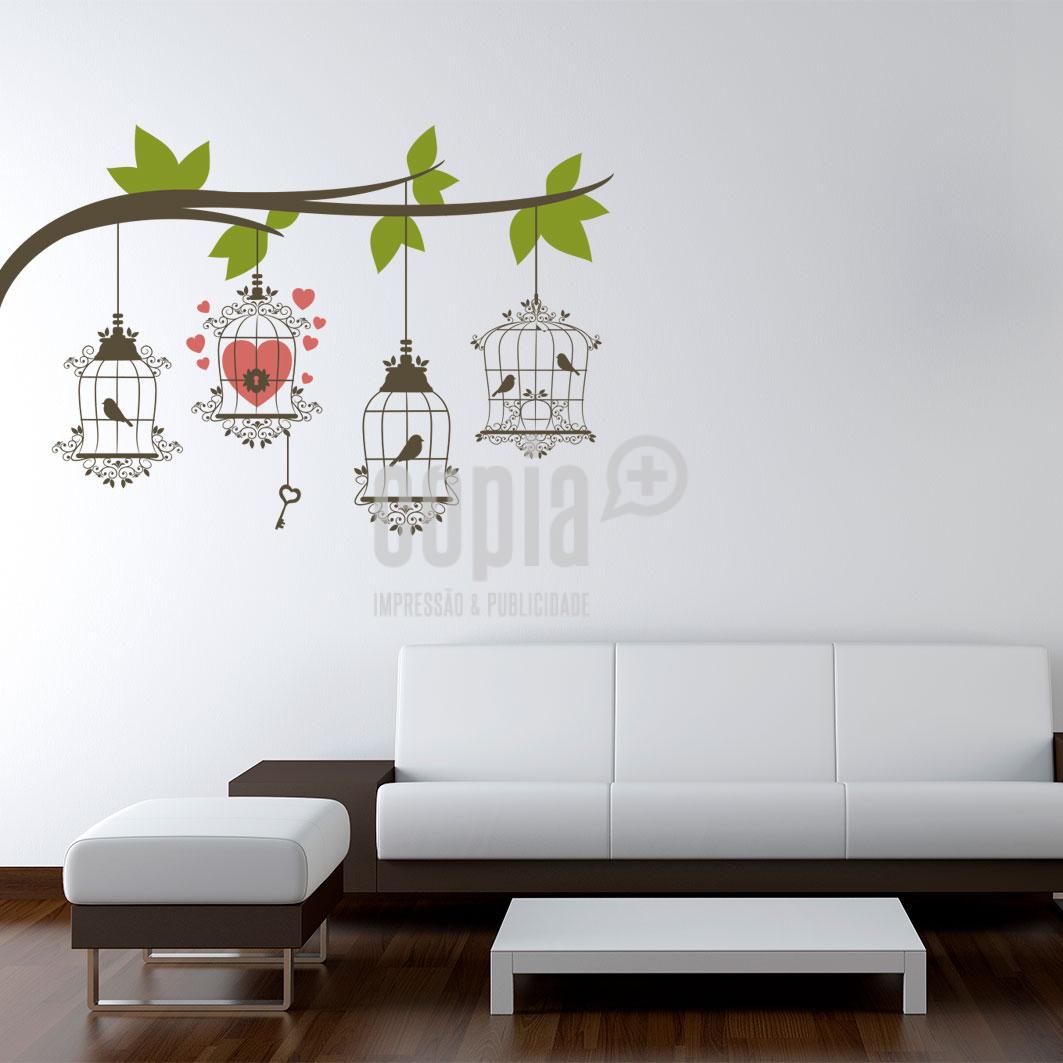 Wall Sticker Gaiolas
