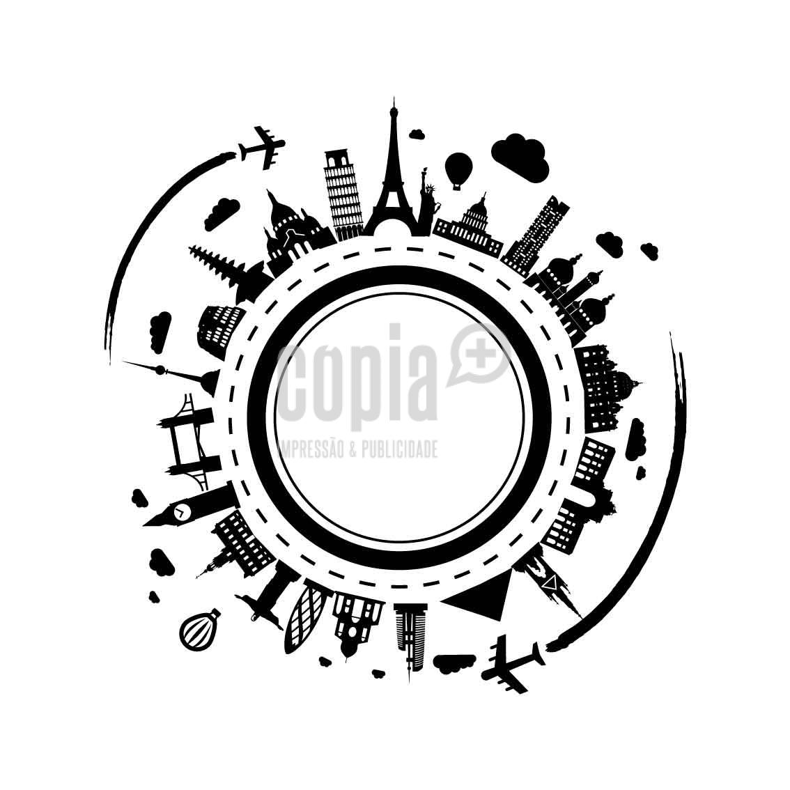 Wall Sticker Volta ao Mundo - Image 2