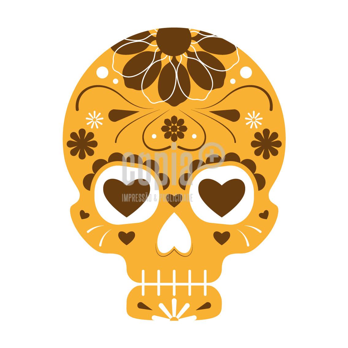 Wall Sticker Caveira - Image 2