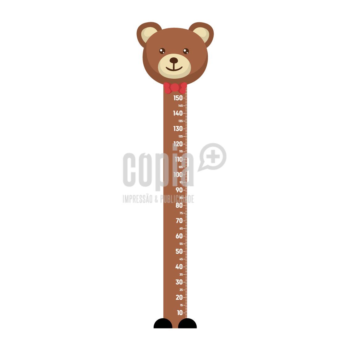 Wall Sticker Régua de Crescimento Urso - Image 2