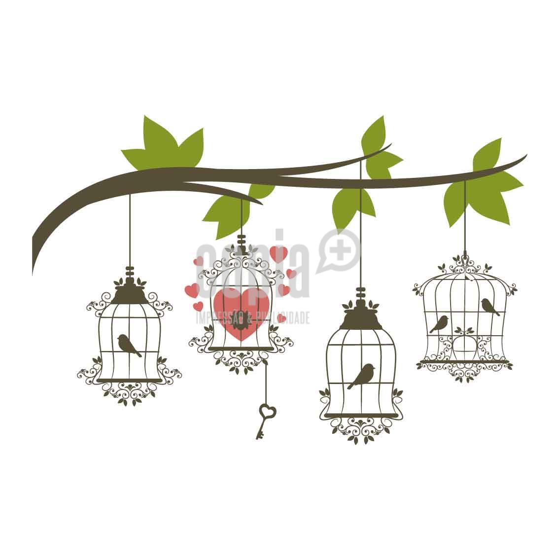 Wall Sticker Gaiolas - Image 2