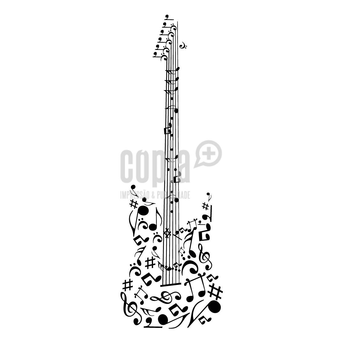 Wall Sticker Guitarra - Image 2
