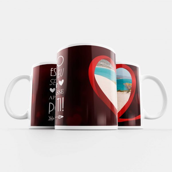 Caneca 80 dia dos namorados são valentim