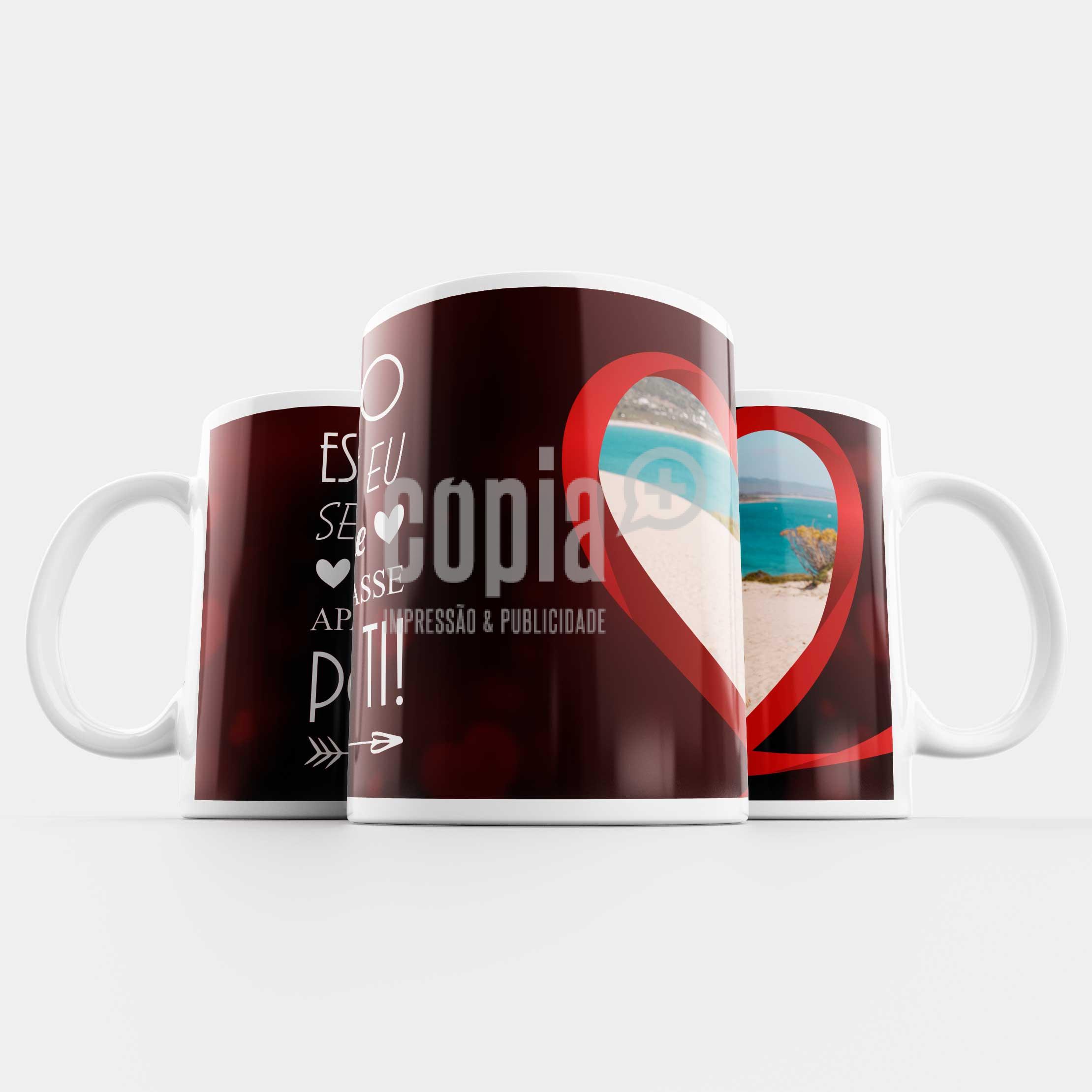 Caneca 80 dia dos namorados são valentim