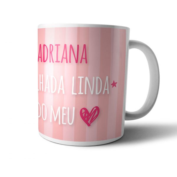 Caneca 95 Páscoa Afilhada Linda do Meu Coração Cópia+ viana do castelo