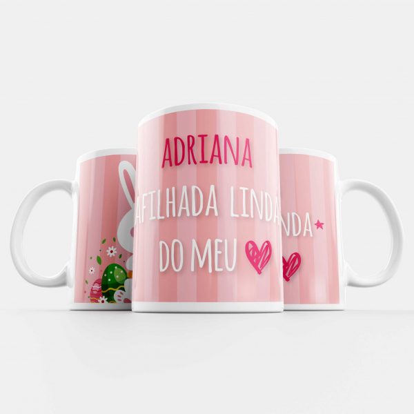 Caneca 95 Páscoa Afilhada Linda do Meu Coração Cópia+ viana do castelo