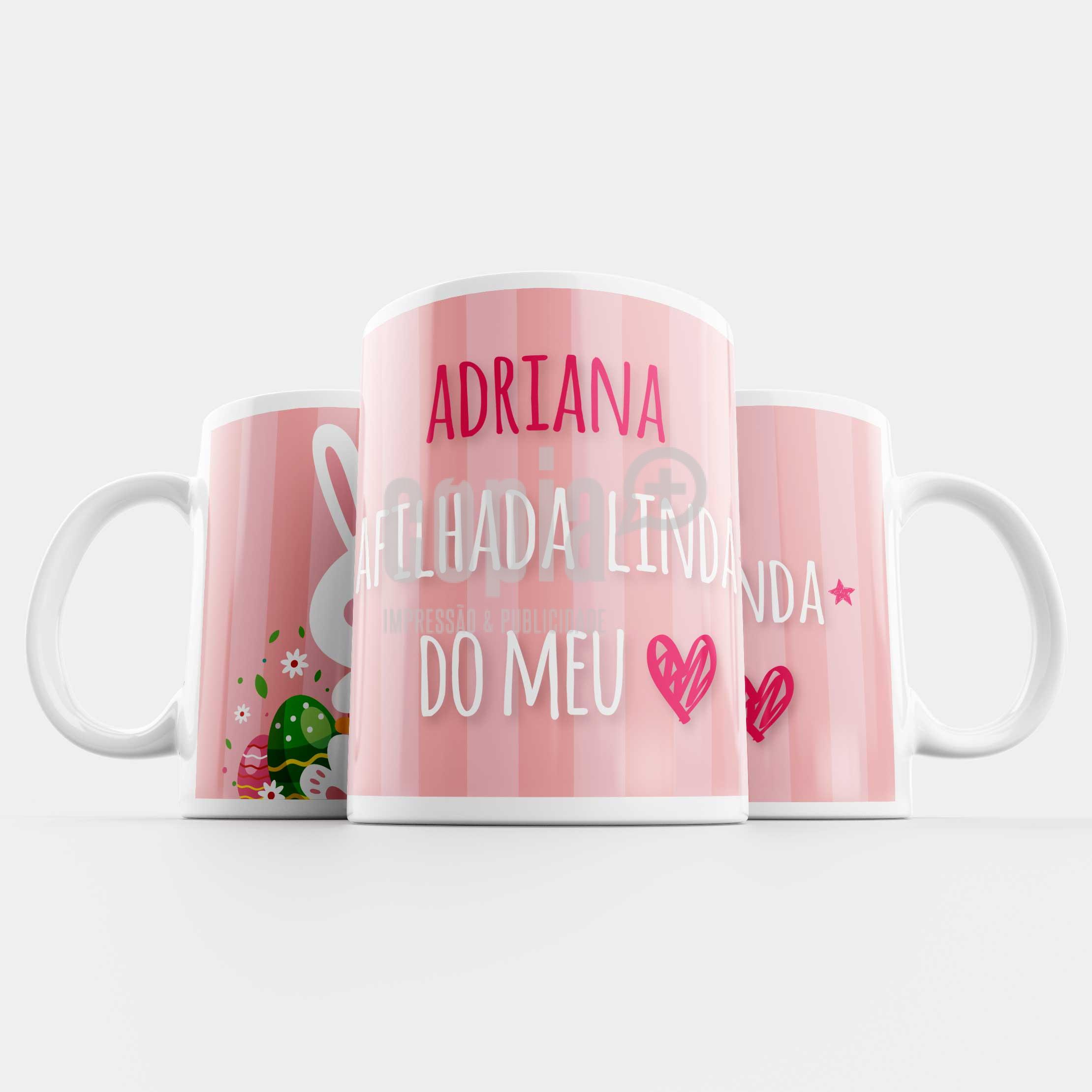 Caneca 95 Páscoa Afilhada Linda do Meu Coração Cópia+ viana do castelo