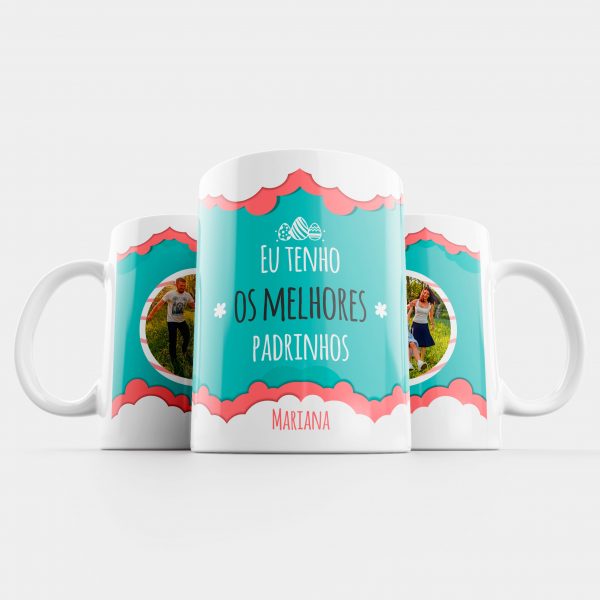 Caneca Páscoa 99 eu tenho os melhores padrinhos cópia+ viana do castelo