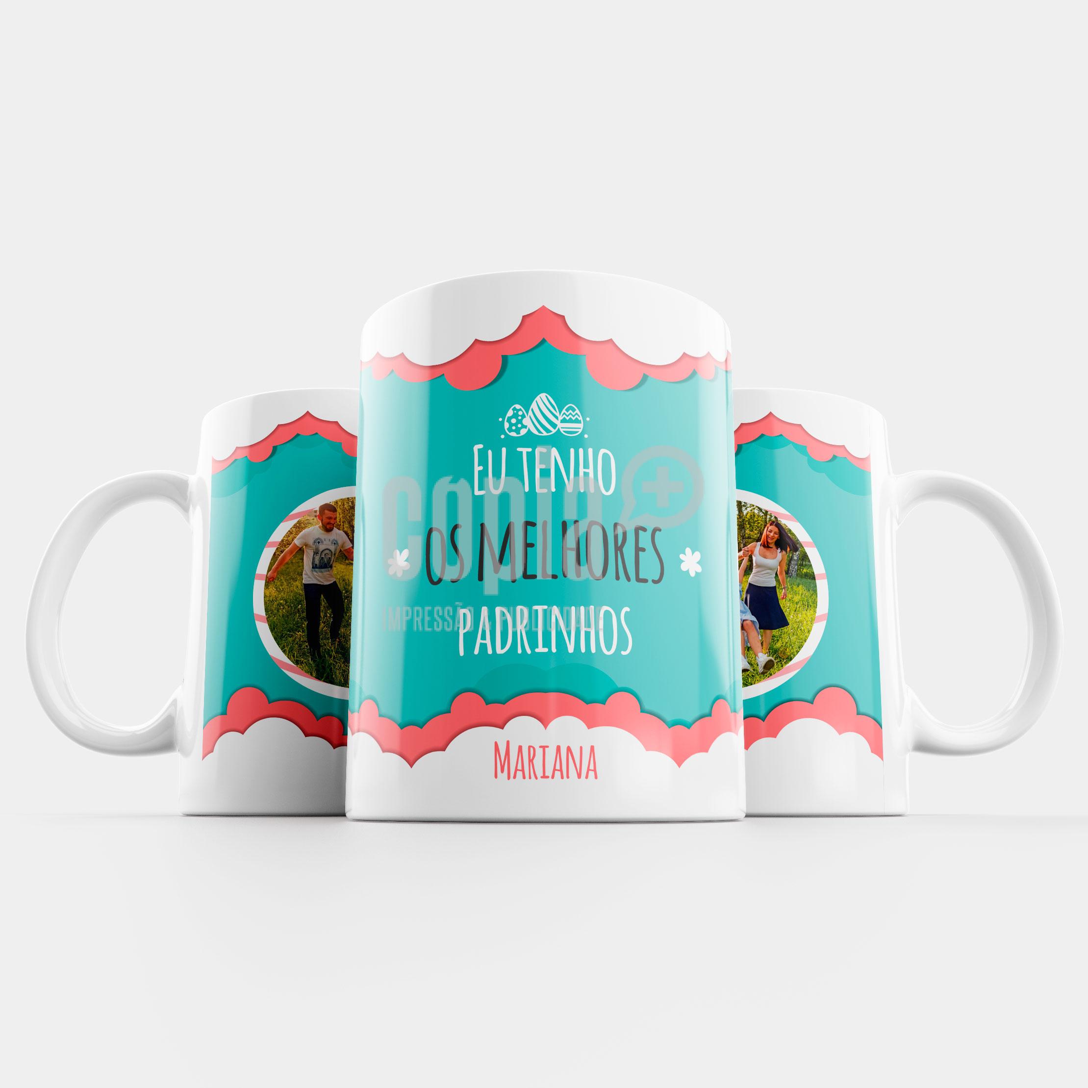 Caneca Páscoa 99 eu tenho os melhores padrinhos cópia+ viana do castelo