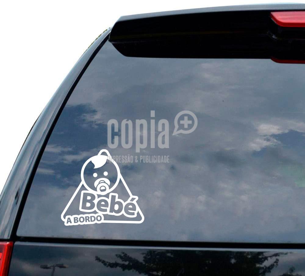 adesivo viaturas cópia mais bebé a bordo mod.8