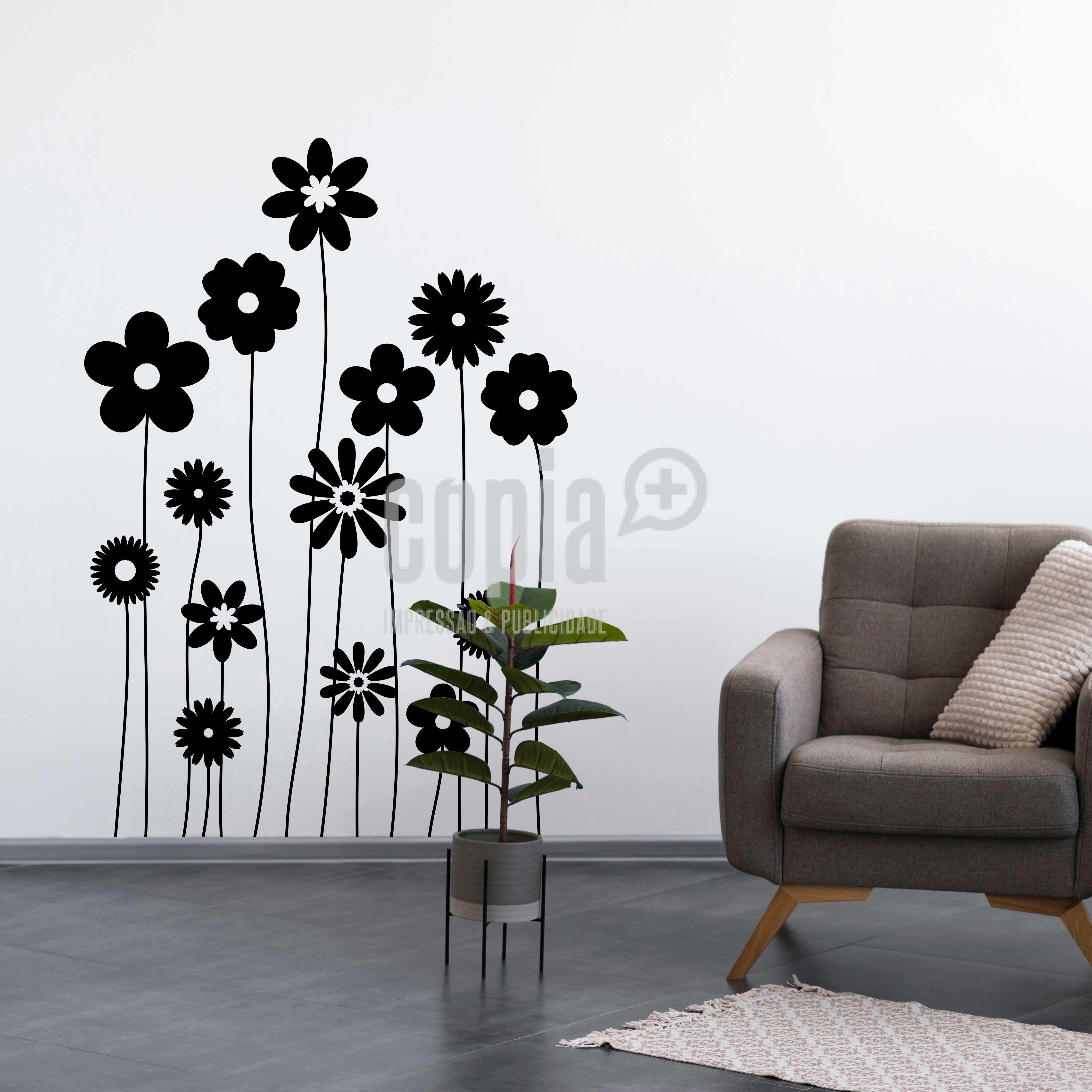 wall sticker cópia+ viana do castelo flores mod.57