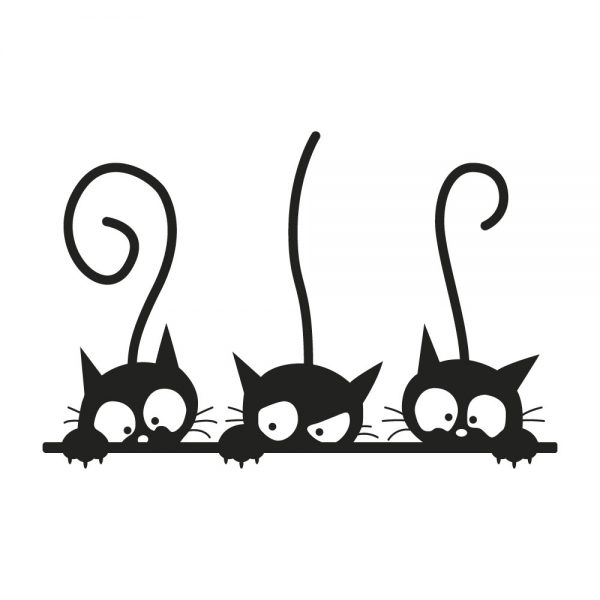 wall sticker cópia+ viana do castelo gatos cats mod.60