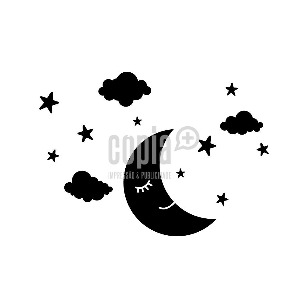 wall sticker cópia+ viana do castelo lua luar noite mod.62