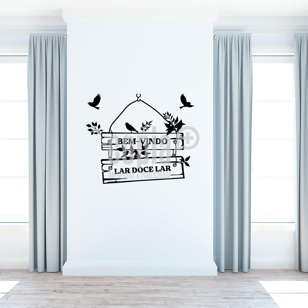 wall sticker bem vindo lar doce lar cópia+