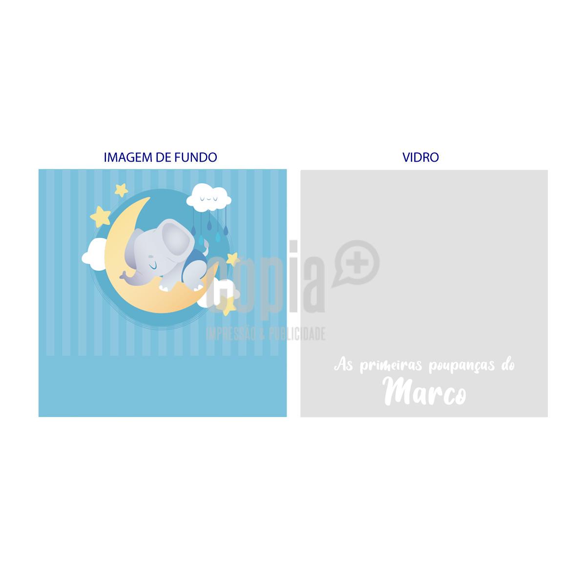 mealheiro moldura vidro mod. 16