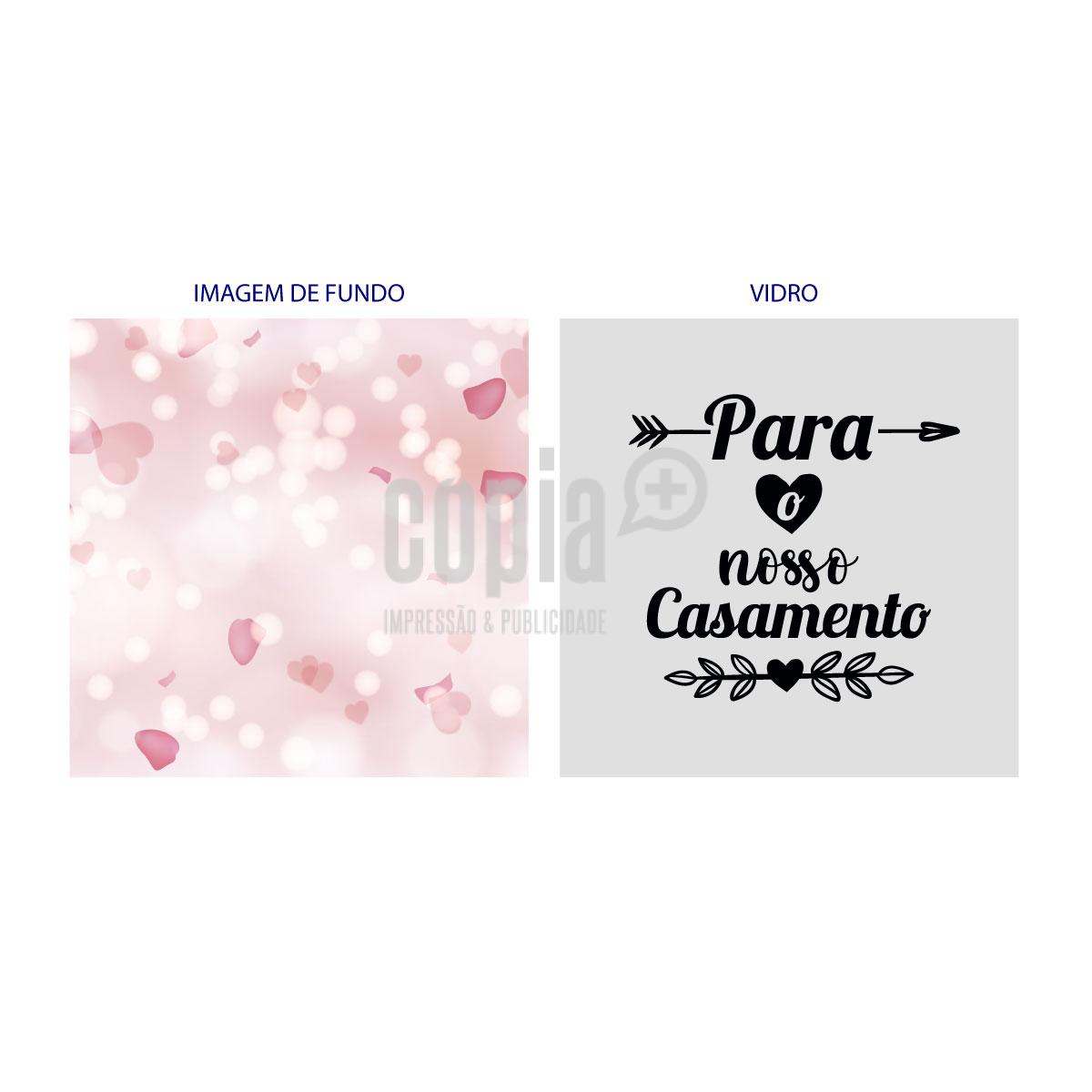 mealheiro caixa madeira com vidro para o nosso casamento mod.21