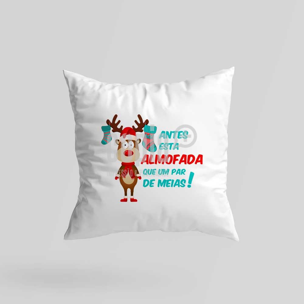 Antes esta almofada que um par de meias