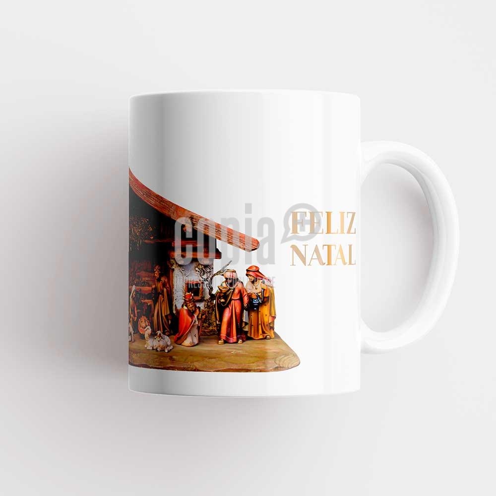 caneca natal presépio