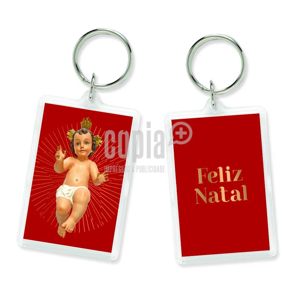 porta-chaves feliz natal menino jesus