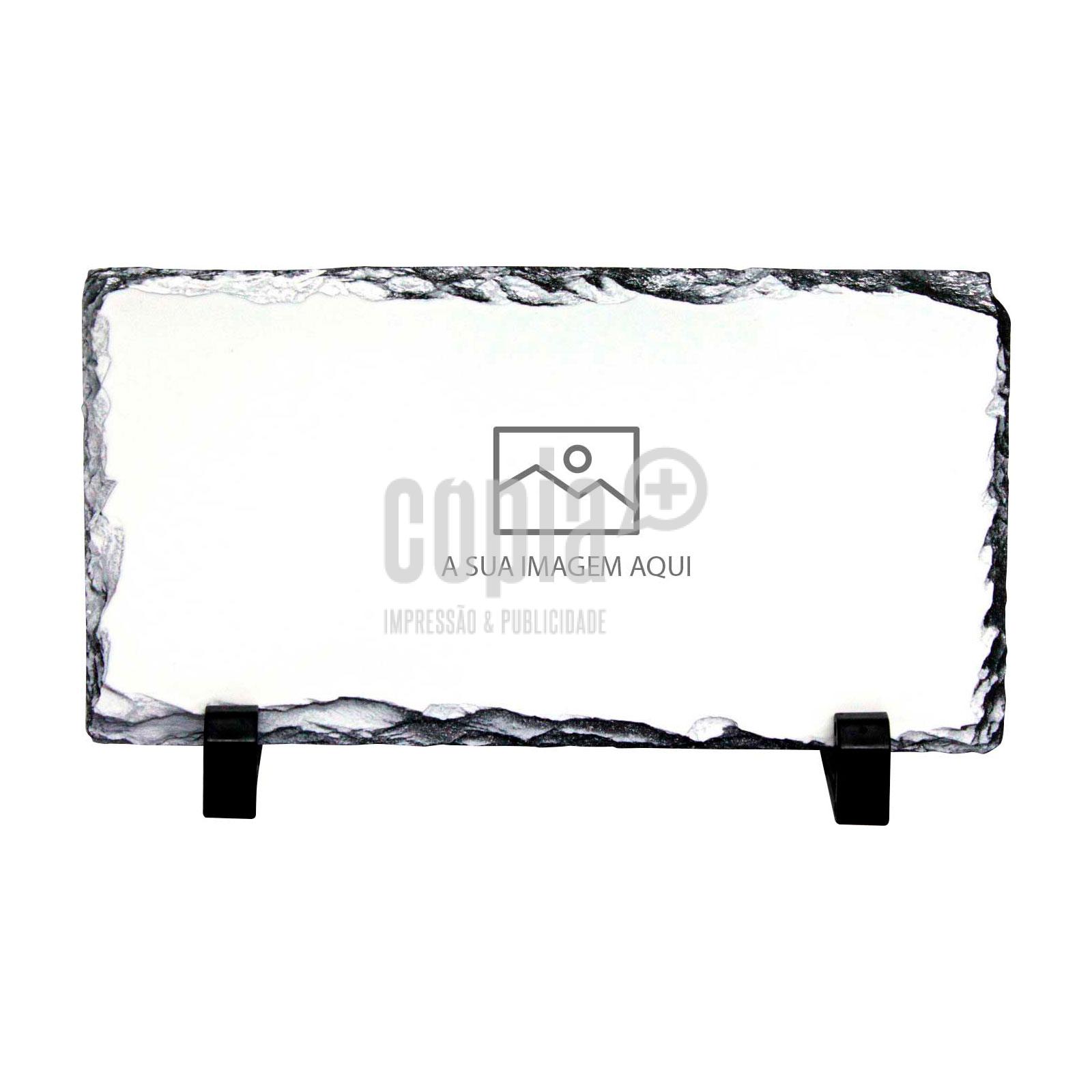 Pedra xisto personalizada