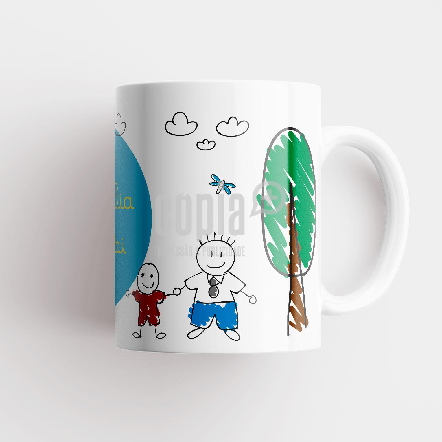 Caneca Dia do Pai 130.3 copiamais