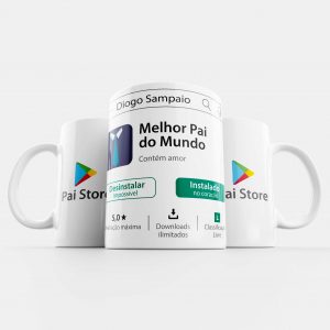 Caneca Dia do Pai 133.5 copiamais pai store